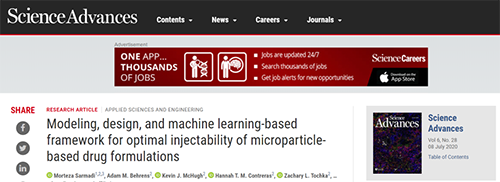 近日麻省理工大学的钻研人员开发出一种推算模型，能够援手改善注射类微粒造剂的可注射性并预防梗塞。