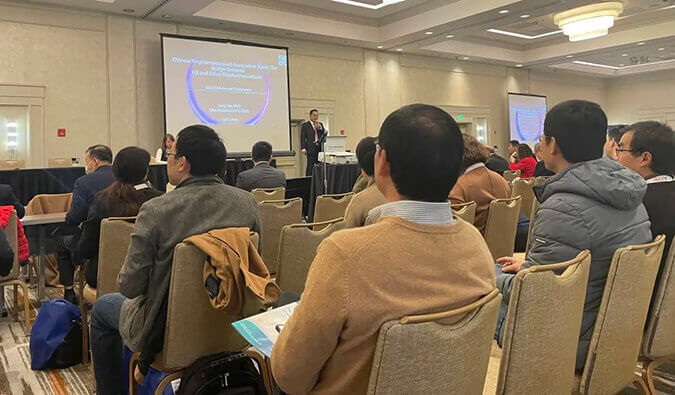 杰出回首 | esball圣诞前夕参展美国华人生物医药科技协会年会