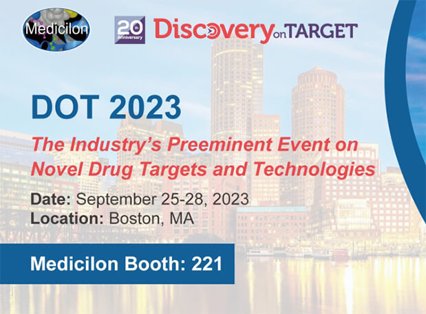 在DOT2023索求新型靶点，esball戴学东博士携带团队赴会