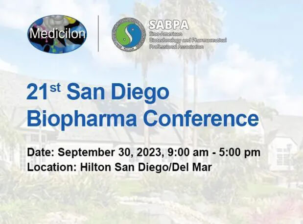 9月30日，esball陈春麟博士将出席第21届圣地亚哥生物造药大会