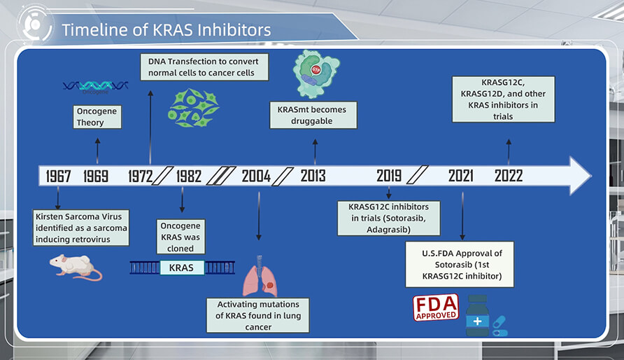 KRAS抑造剂的发展过程